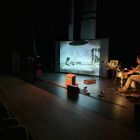 Muzikale voorstelling 'Zigoto' in de Handelsbeurs
