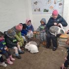 Op stap naar de kinderboerderij 'De Campagne' in Drongen