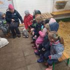 Op stap naar de kinderboerderij 'De Campagne' in Drongen