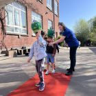 Gekke hoedenmakers modeshow