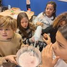 Milkshakes maken - lichtfestival