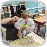 wiskundeles groep juf Julie/ juf Emmie